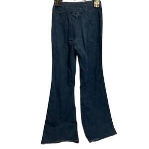 Free People Size 24 Women's Jean "Ray of Sunshine" Flare Leg